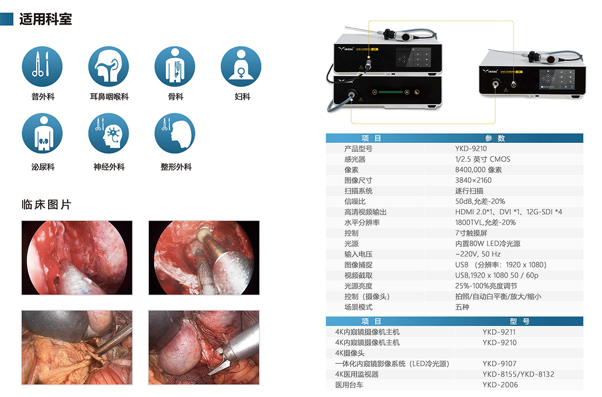 4K醫用內窺鏡攝像系統在耳鼻喉科臨床應用